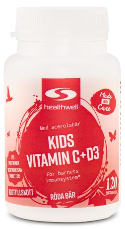Kids Vitamin C+D3,  - Healthwell