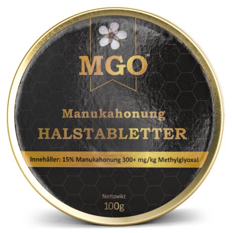 MGO Manukahonning Halstabletter,  - MGO