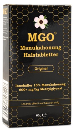 MGO Manukahonning Halstabletter 600+,  - MGO