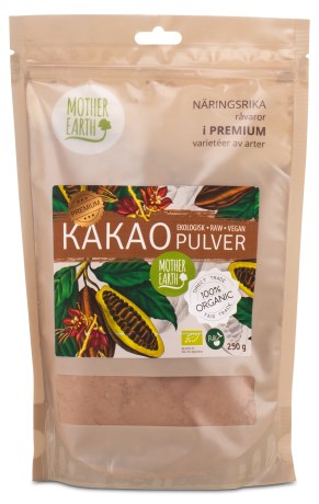 Mother Earth Pangoa Premium Kakaopulver Raw&Eko,  - Mother Earth