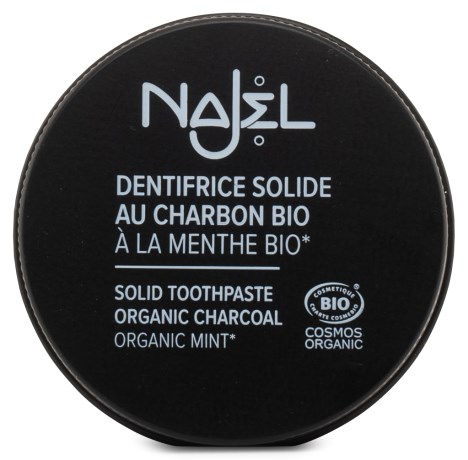 Najel Charcoal Solid Toothpaste,  - Najel