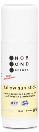-localization-error-products-images-main-thumbnail- No Bond Beauty Tallow Sun Stick, 15 ml, Natural