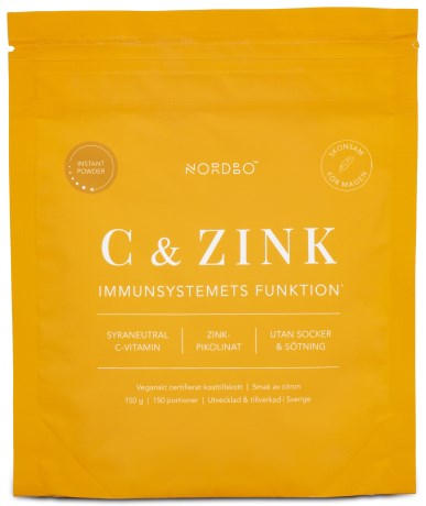 Nordbo C & Zink Instant Powder,  - Nordbo