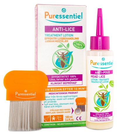 Puressentiel Lus Anti-Luse Lotion + Kam - Puressentiel