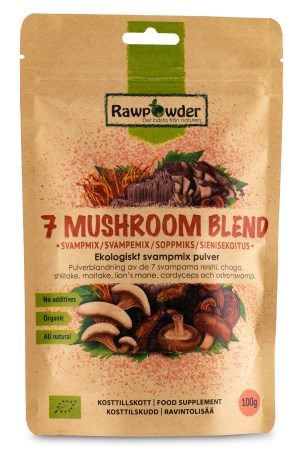 Rawpowder 7 Mushroom Blend,  - RawPowder