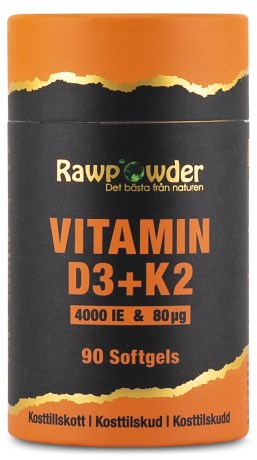 RawPowder Vitamin D3+K2,  - RawPowder