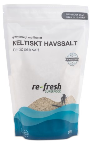 Re-fresh Superfood Keltiskt Havsalt Groft,  - Re-fresh Superfood