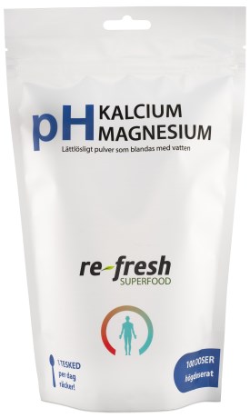 Re-fresh Superfood pH Calcium Magnesium,  - Re-fresh Superfood