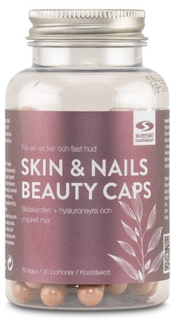 Skin & Nails Beauty Caps,  - Svenskt Kosttillskott