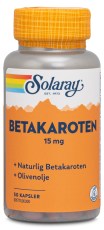 Solaray Betakaroten 15 mg