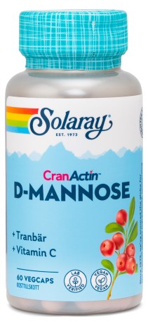 -localization-error-products-images-main-thumbnail- Solaray D-Mannose & CranActin, 60 kapsler