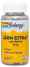 Solaray Jern Citrat