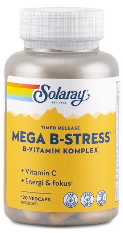 Solaray Mega B-Stress,  - Solaray