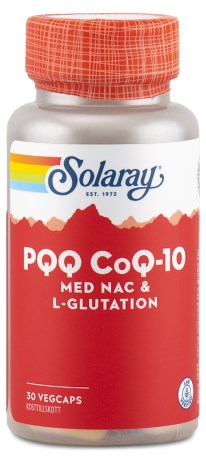 Solaray PQQ CoQ-10,  - Solaray