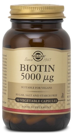 Solgar Biotin 5000 ug,  - Solgar