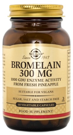 Solgar Bromelain 300 mg,  - Solgar