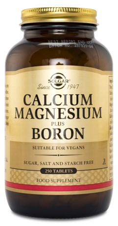 Solgar Calcium Magnesium + Boron,  - Solgar