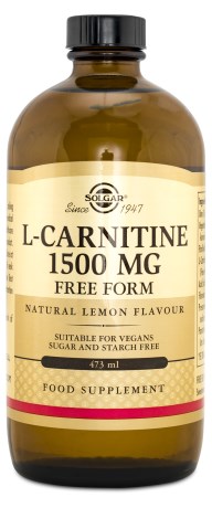 Solgar L-Carnitine Liquid 1500 mg,  - Solgar