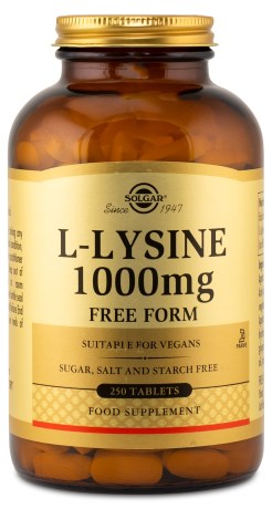 Solgar L-Lysine 1000 mg,  - Solgar