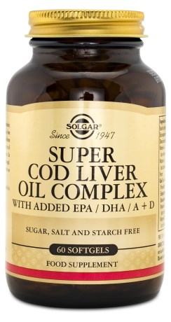 Solgar Super Cod Liver Oil Complex,  - Solgar