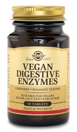 Solgar Vegan Digestive Enzymes,  - Solgar