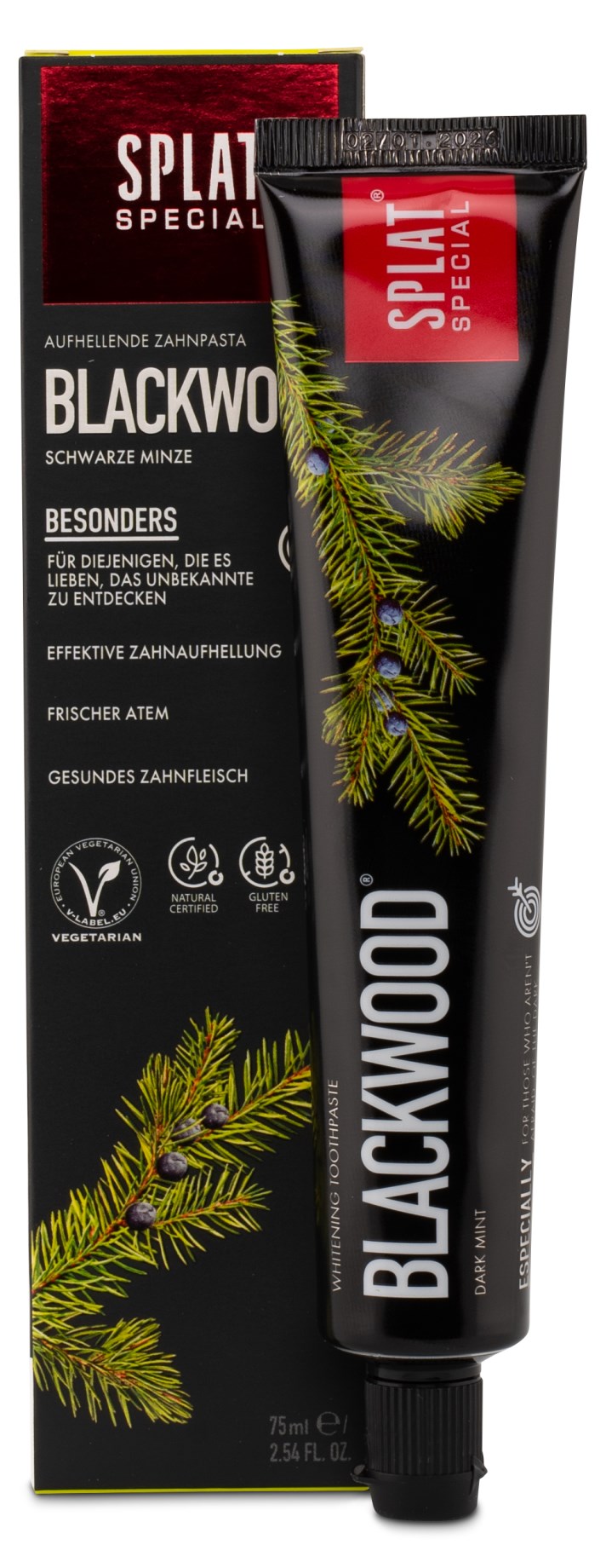 Køb Splat Tandpasta Blackwood hos Healthwell.dk