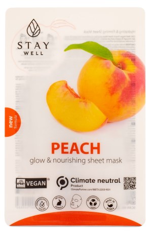 -localization-error-products-images-main-thumbnail- StayWell Vegan Sheet Mask, 1 stk, Peach