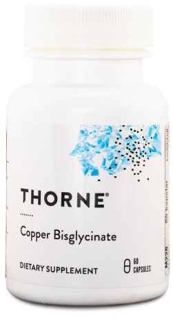 Thorne Copper Bisglycinate,  - Thorne