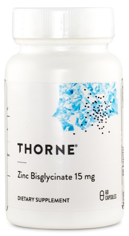 Thorne Zinc Bisglycinate 15 mg,  - Thorne