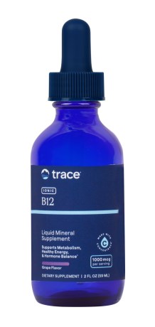 Trace Minerals Liquid Ionic B12 (1,000 mcg),  - Trace Minerals Research