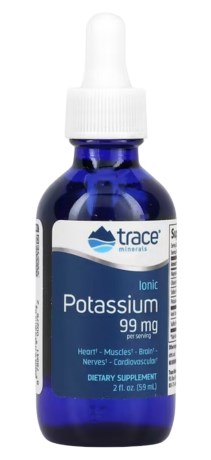 Trace Minerals Liquid Ionic Potassium (99 mg),  - Trace Minerals Research