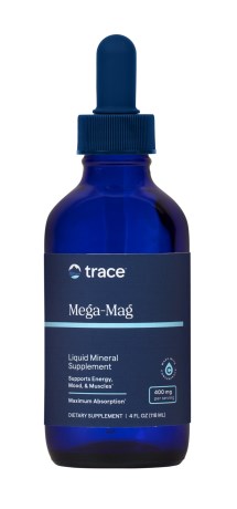 Trace Minerals Liquid Mega-Mag (400 mg),  - Trace Minerals Research