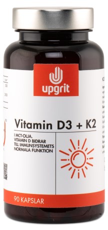 Upgrit Vitamin D3 + K2,  - Upgrit