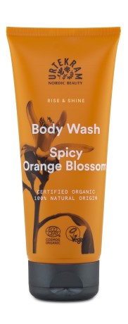 Urtekram Rise & Shine Spicy Orange Blossom Body Wash,  - Urtekram Nordic Beauty