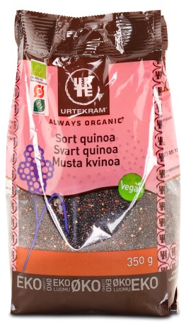 Urtekram Sort Quinoa,  - Urtekram