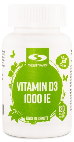 Vitamin D3 1000 IE,  - Healthwell