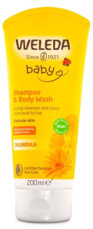 Weleda Calendula Shampoo And Body Wash,  - Weleda