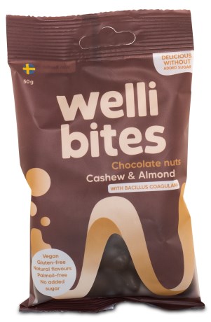 Wellibites Chocolate Nuts,  - Wellibites