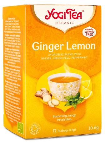 Yogi Tea Ginger Lemon,  - Yogi