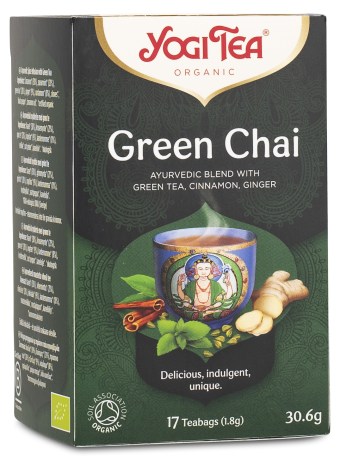 Yogi Tea Green Chai,  - Yogi