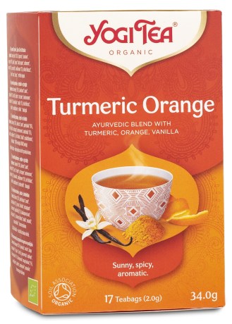 Yogi Tea Turmeric Orange,  - Yogi