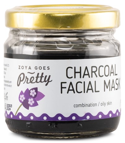 Zoya Charcoal Facial Mask,  - Zoya Goes Pretty