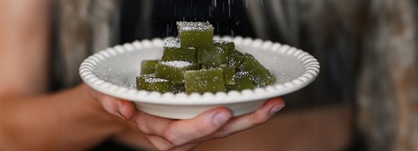 Surt bleslik med Super Greens 