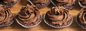 Glutenfrie choklademuffins med dadler