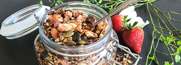 Granola med kokosolie