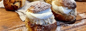 Sund opskrift p Semlor - svenskernes fastelavnsboller