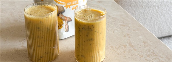 Gurkemeje smoothie med chiafr�