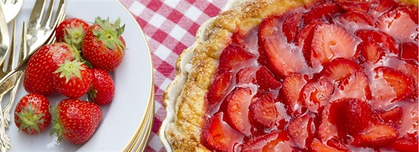 Glutenfri jordbrtrte