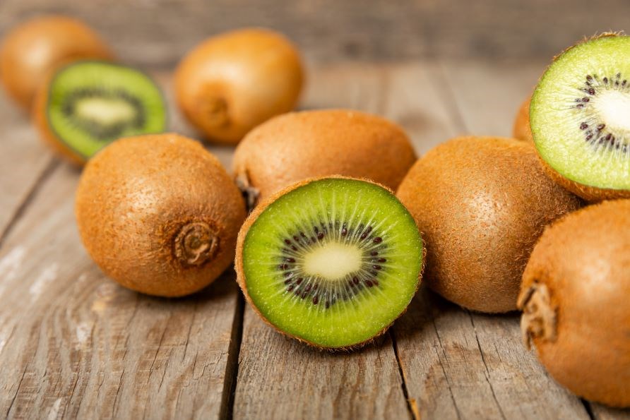 Kiwi-frugter.