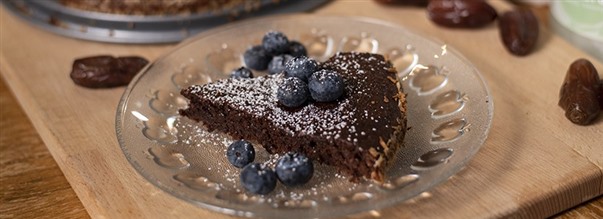 Chokoladekage lavet p dadler